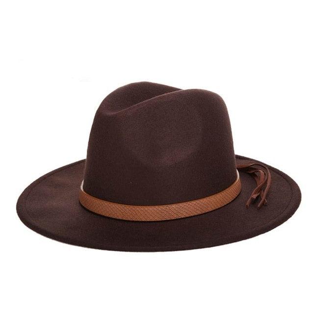Autumn And Winter Men's And women's Universal Solid Color Snake Leather Belt Hats (MA3)