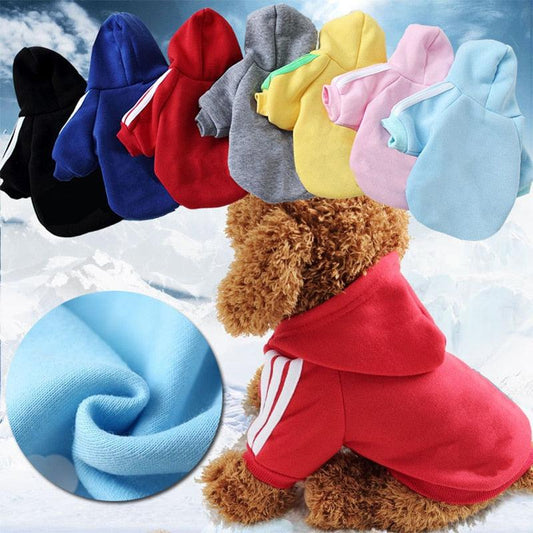 Autumn＆winter outdoor Dog Hoodie Clothes - Puppy Clothes Warm And Breathable Pet Sweatshirt (W2)(W4)(F69)