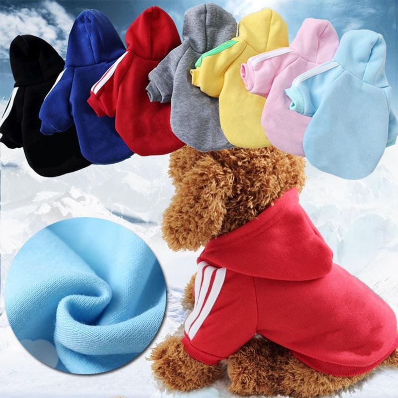 Autumn&winter outdoor Dog Hoodie Clothes - Puppy Clothes Warm And Breathable Pet Sweatshirt (W2)(W4)(F69)