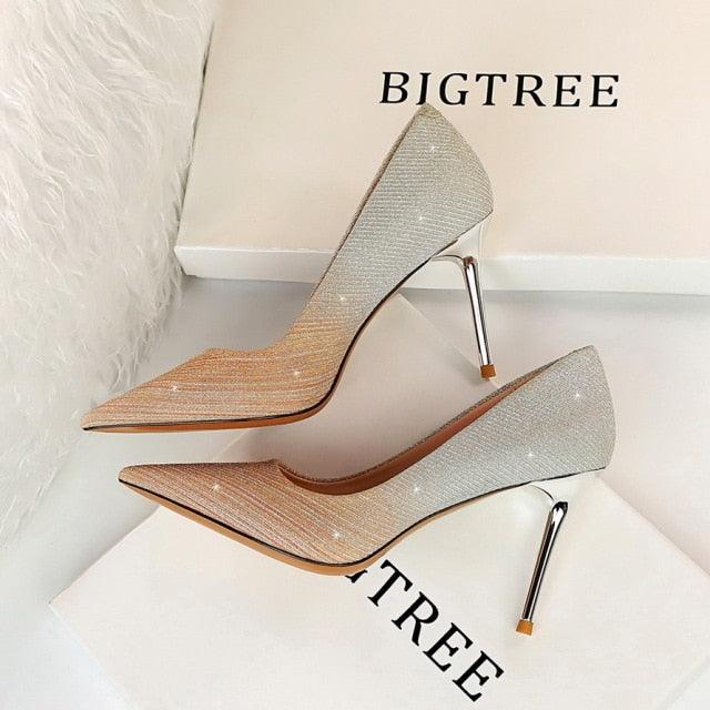 Gorgeous High Heel Women's Shoes - Fashion Pointed Toe High Heels -New Sexy (SH1)(WO1)(CD)(F37)(F36)(F42)