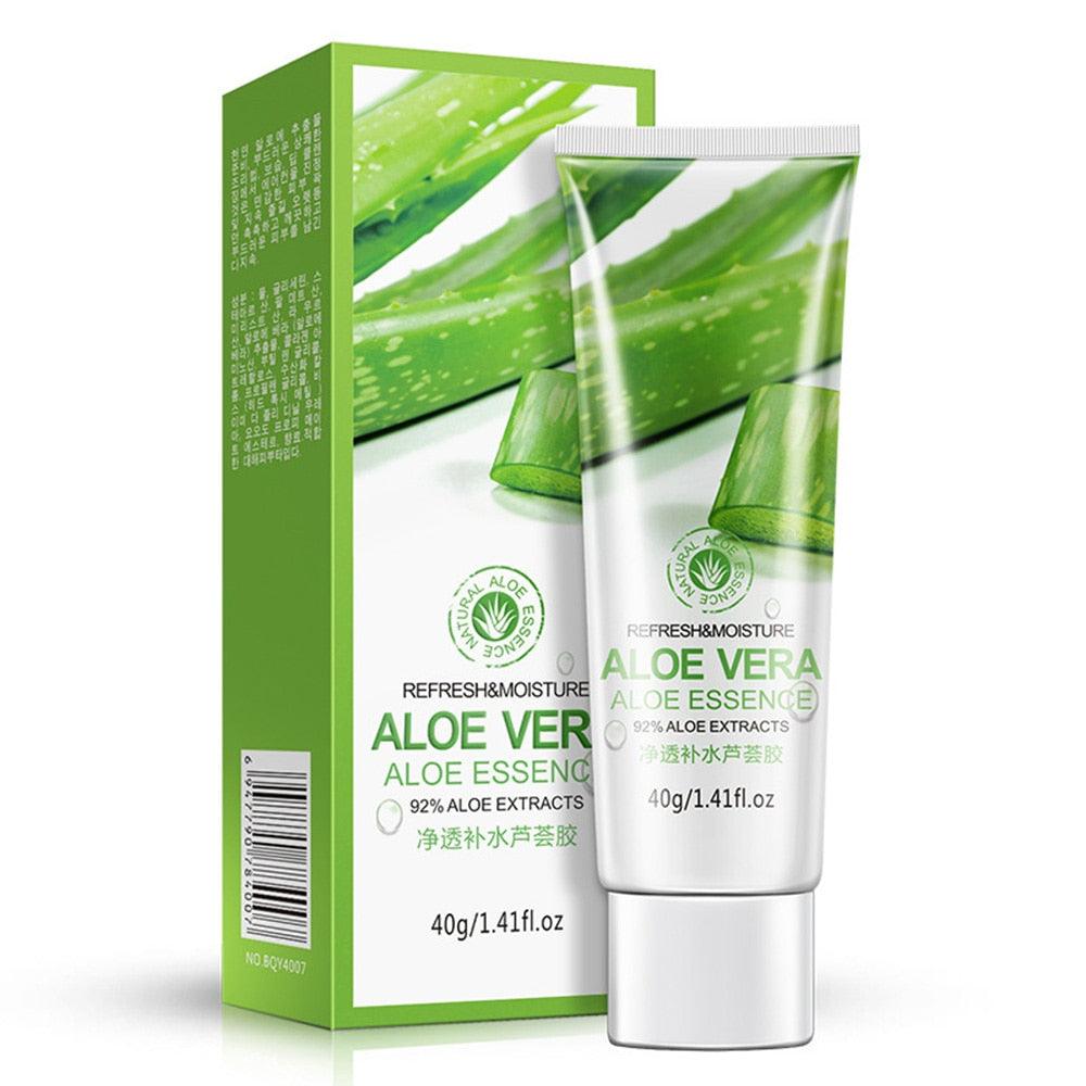 Natural Aloe Vera Gel Aloe Essence Anti Wrinkle Face Moisturizer Acne Treatment Moisturizing Gel Skin Care (M1)(1U86)