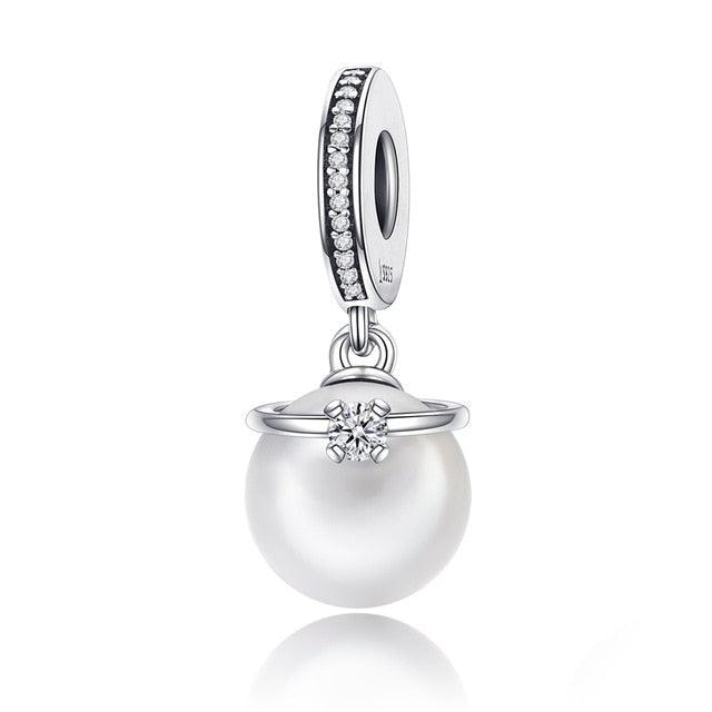 Great Starfish Moon Charms - 925 Sterling Silver Summer Sea Starfish Moon Pendants Charms (D81)(6JW)