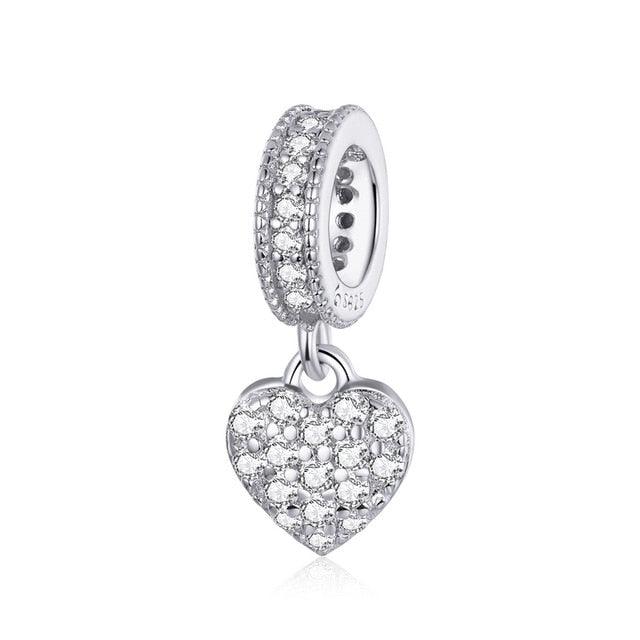 Great Starfish Moon Charms - 925 Sterling Silver Summer Sea Starfish Moon Pendants Charms (D81)(6JW)