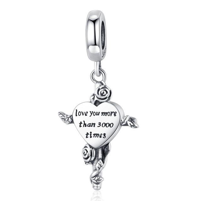 Great Starfish Moon Charms - 925 Sterling Silver Summer Sea Starfish Moon Pendants Charms (D81)(6JW)