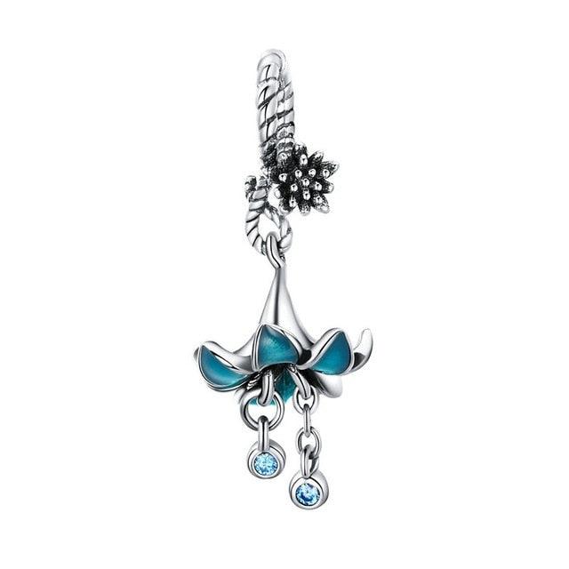 Great Starfish Moon Charms - 925 Sterling Silver Summer Sea Starfish Moon Pendants Charms (D81)(6JW)
