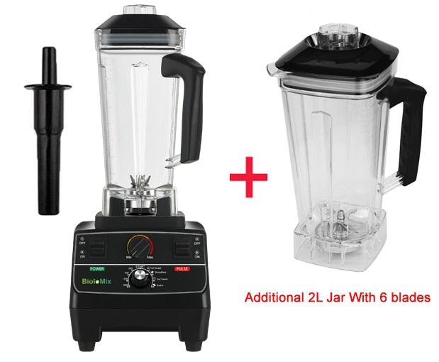 BPA Free 2L Jar 2200W Professional Smart Timer Pre-programed Blender - Mixer Juicer Food Processor (H7)(1U59)