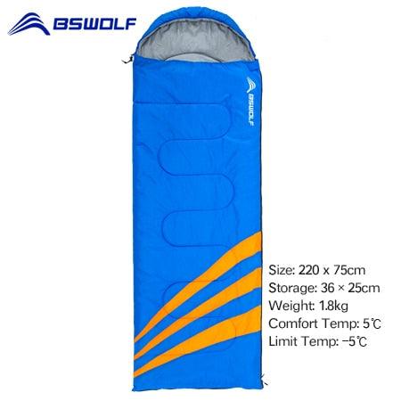 Great Camping Sleeping Bag - Ultralight 4 Season Portable Splicing Envelope Backpacking (2LT1)(F105)