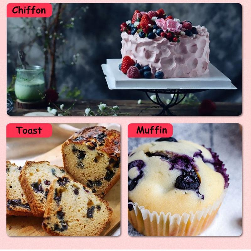 Bakeware Set - Bread Cake Toast Non-stick Tray Muffin Baking Carbon Steel Baking Pan Mold Set (D61)(AK2)