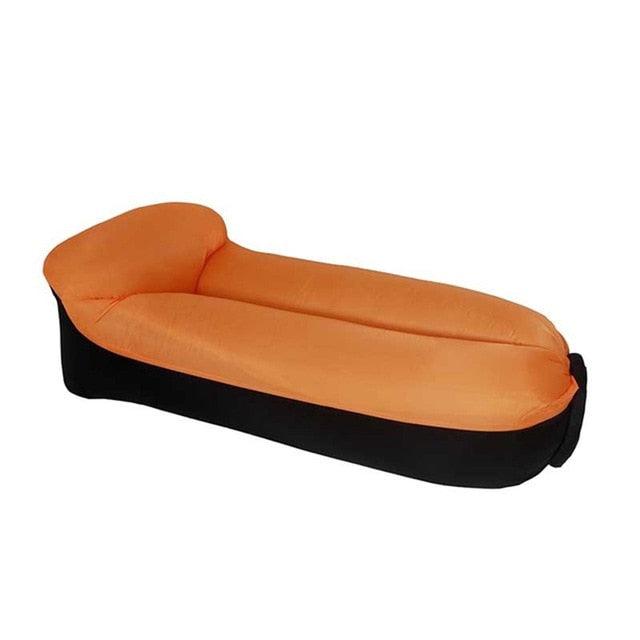 Beach Lounge Chair - Fast Folding Camping Sleeping Bag - Waterproof Inflatable Sofa (2LT1)(F105)