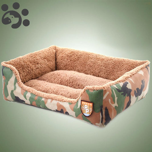 Great Big Large Hot Dog Bed - Large Medium Small Dogs Plush Dog Bed (D74)(4W3)