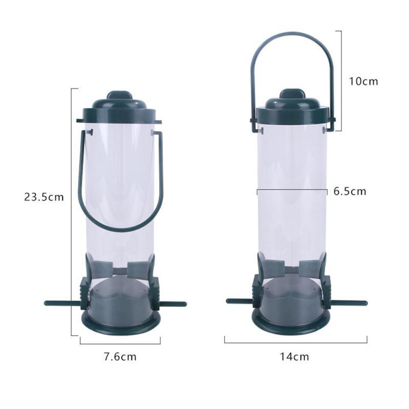 Bird Feeder Outdoor Feeding Portable Wild Birds Pet Products Bird Supplies (9W4)1