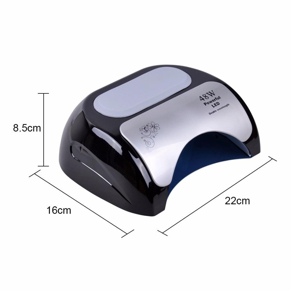 48W 36 Led Nail Lamp UV LED Gel Nail Dryer Curing Manicure Pedicure UV Lamp Machine Drying Auto Sensor (N3)(1U85)