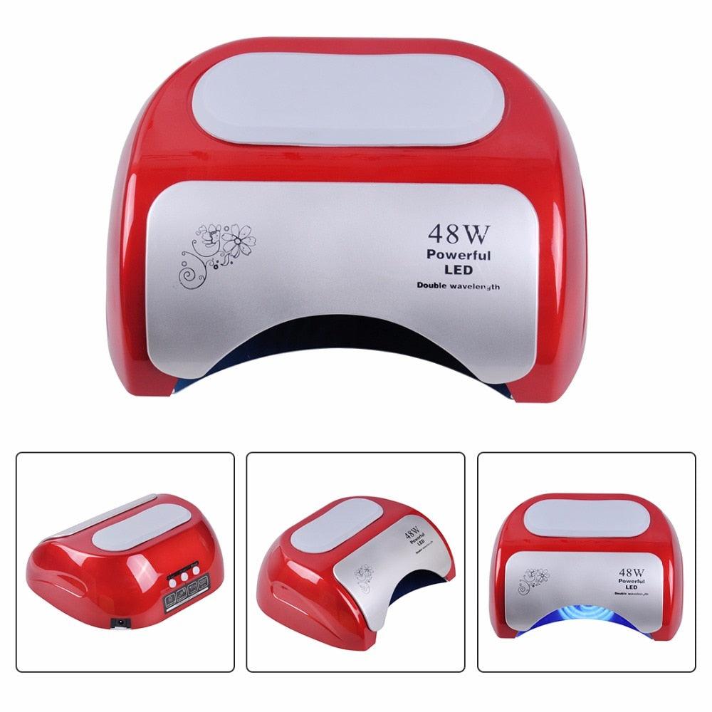 48W 36 Led Nail Lamp UV LED Gel Nail Dryer Curing Manicure Pedicure UV Lamp Machine Drying Auto Sensor (N3)(1U85)