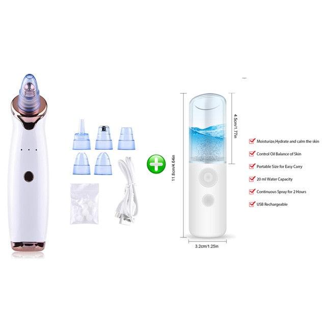 Blackhead Remover Pore Acne Pimple Removal Face T Zone Nose Cleaner Vacuum (M5)(M1)(1U86)