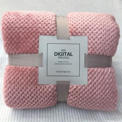 Blanket Bedclothes Bedroom accessories Bed Blanket (4BM)(F63)