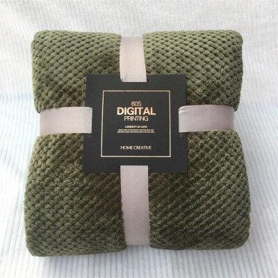 Blanket Bedclothes Bedroom accessories Bed Blanket (4BM)(F63)