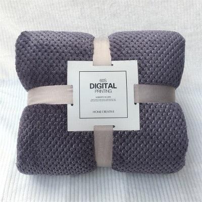 Blanket Bedclothes Bedroom accessories Bed Blanket (4BM)(F63)