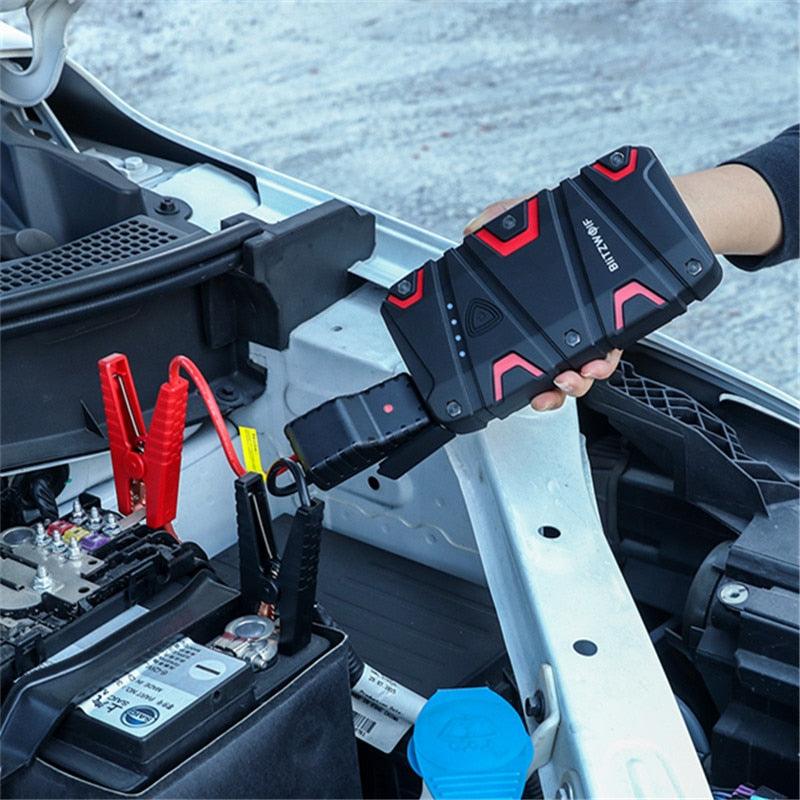 Great BW-JS1 Portable Car Jump Starter - 12000mAh 800A Emergency Battery Booster Power Bank - Waterproof (1U104)(1U89)(1LT1)(1LT1)(F104)