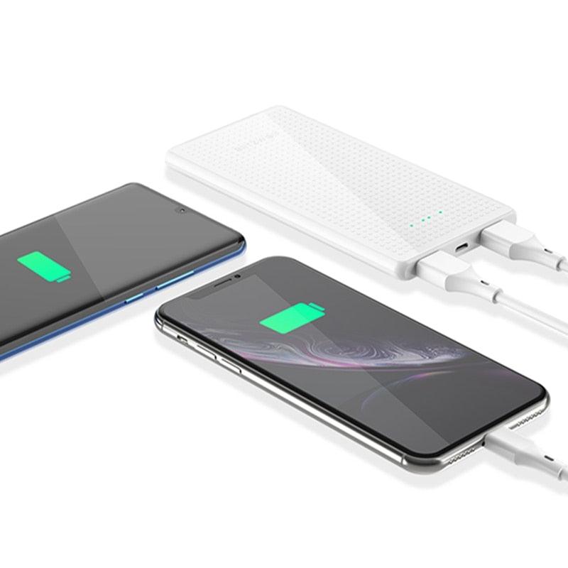 BW-P7 5000mAh Slim Design USB Power Bank - for iPhone 11 Pro X XS Max 8 Plus for Samsung S9/S9+ S8 Note 9 (1U104)(1LT1)