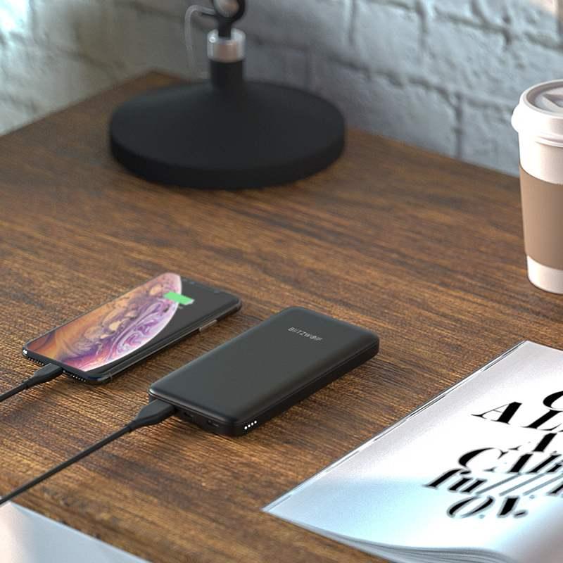 18W 10000mAh USB PD QC 3.0 Power Bank - Type C Fast Charging Dual for iPhone, Xiaomi , Huawei (1U104)(1LT1)1