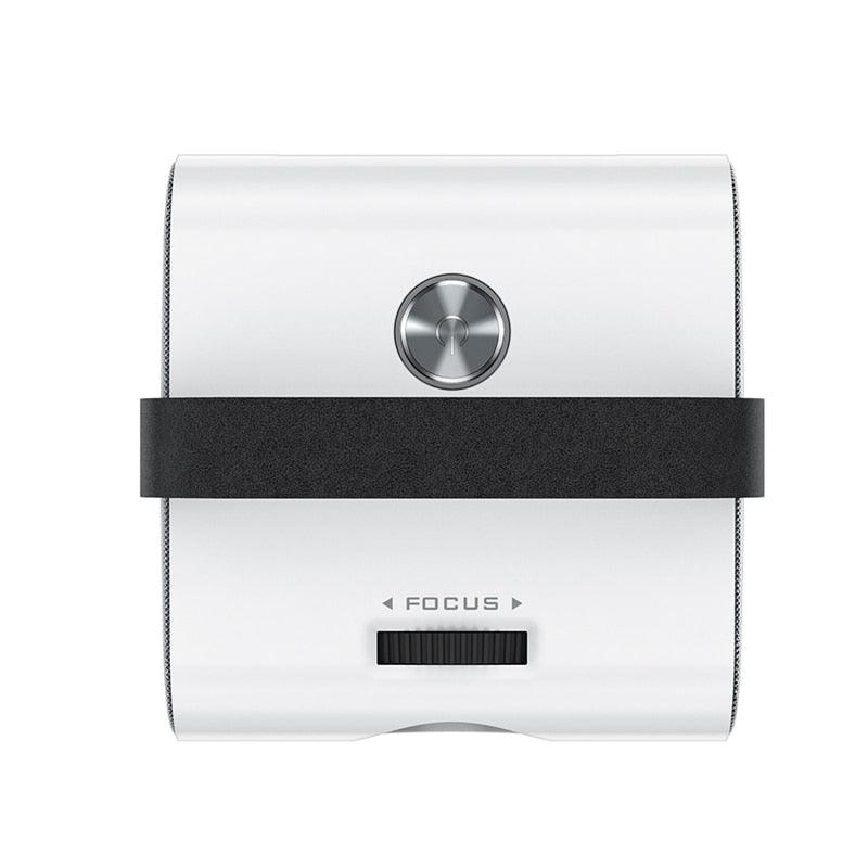 Portable LCD Projector 3800 Lumens 1280*720P HD Multimedia bluetooth Projector with 2 Speaker Theater Projector (ST1)(F53)