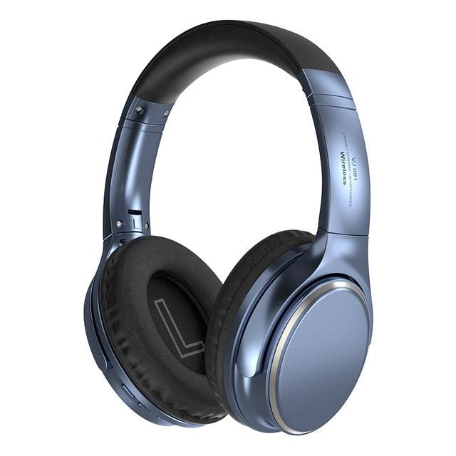 Bluetooth 5.0 Wireless Headphones Foldable Over-Ear Stereo HIFI Headset Sport Headphones With Mic TF Card MP3 AUX (D49)(AH2)(RS8)