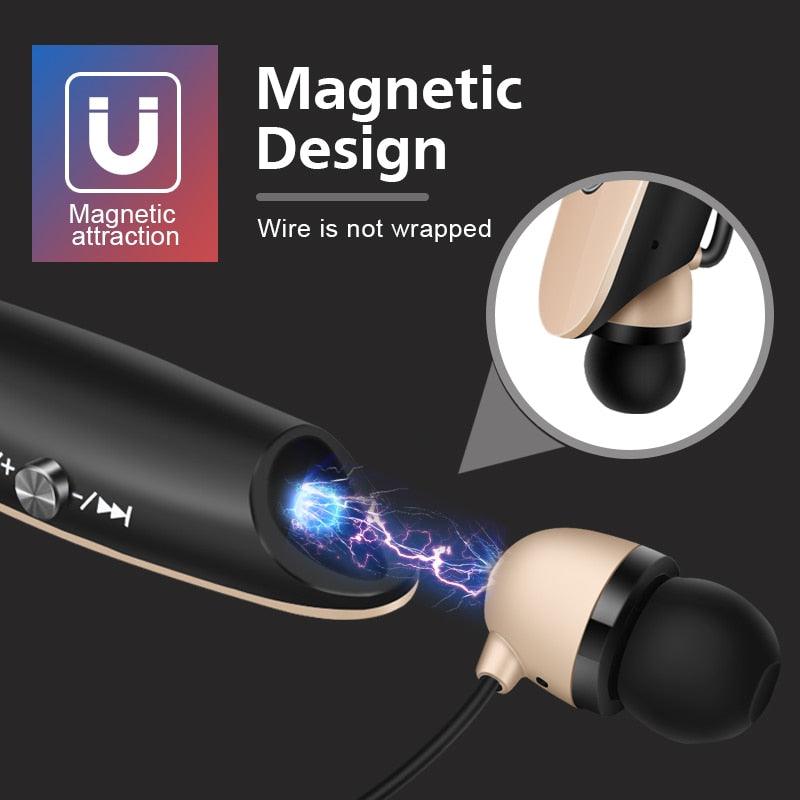 Bluetooth Earphone Wireless Headphones Running Sports Bass Sound Cordless Ear phone With Microphone For Iphone Xiaomi Earbuds (D49)(AH1)((RS8)