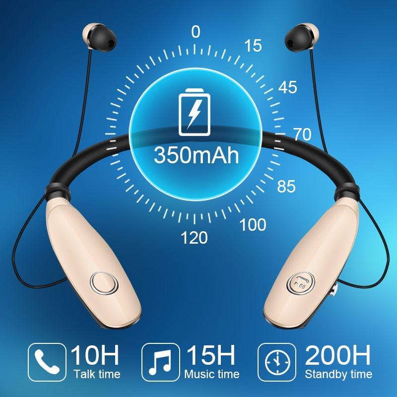 Bluetooth Earphone Wireless Headphones Running Sports Bass Sound Cordless Ear phone With Microphone For Iphone Xiaomi Earbuds (D49)(AH1)((RS8)