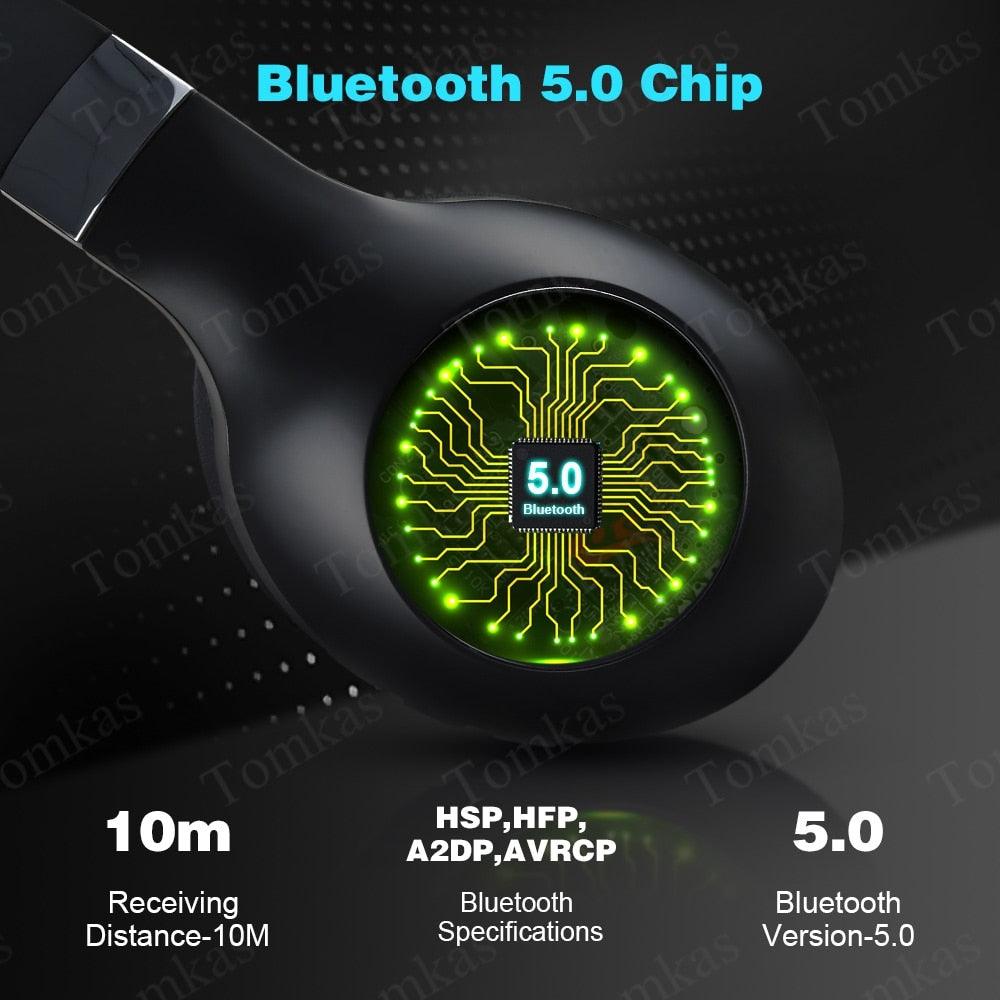 Bluetooth Headphones Active Noise -Canceling Wireless Headphones ANC Bluetooth Gaming Headsets HiFi Stereo With Mic (AH2)(RS8)(F49)