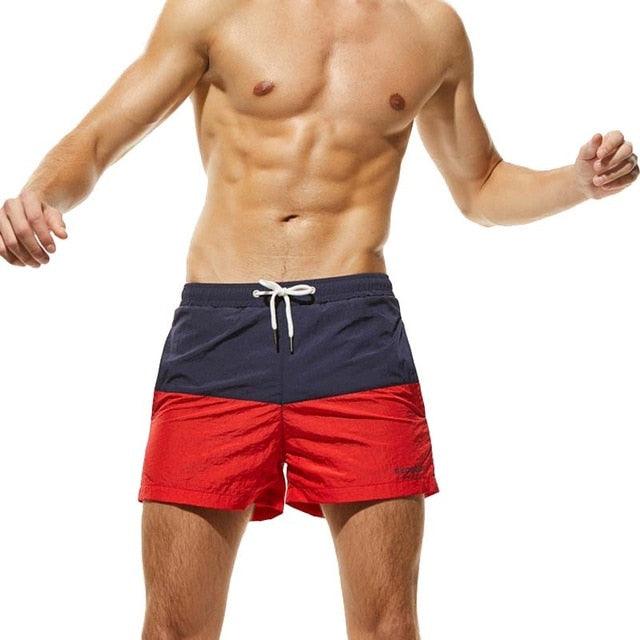 Men Summer Lined Beach Shorts - Swimming Trunks - Surfing Shorts Surf Shorts (TG5)(F9)