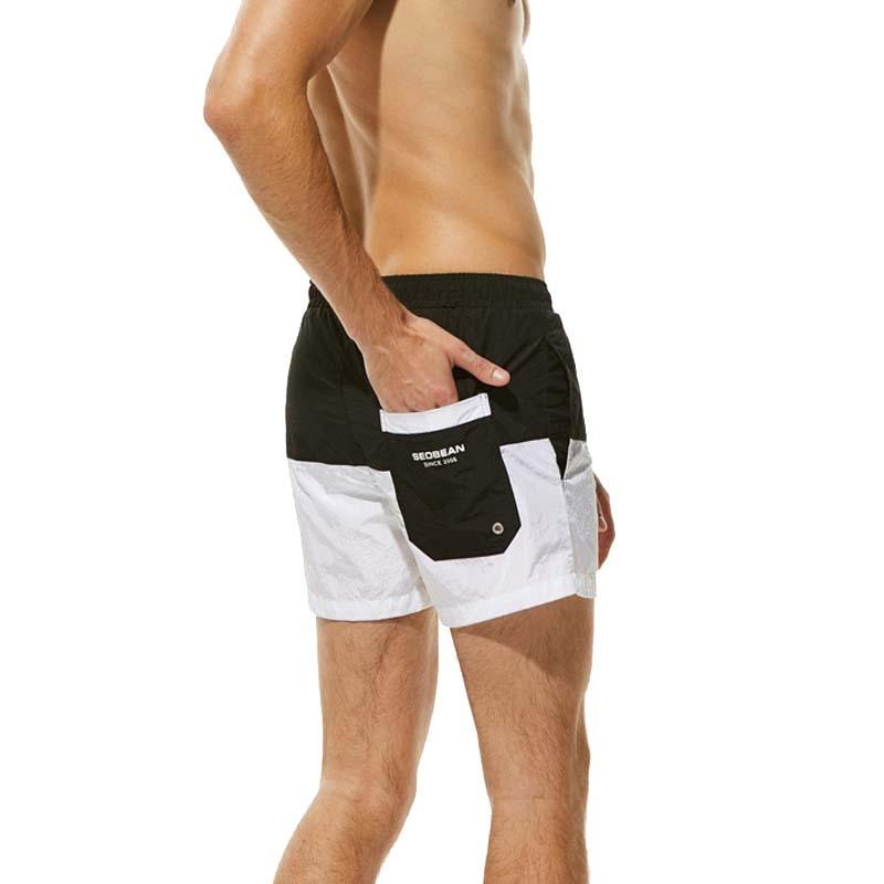 Men Summer Lined Beach Shorts - Swimming Trunks - Surfing Shorts Surf Shorts (TG5)(F9)