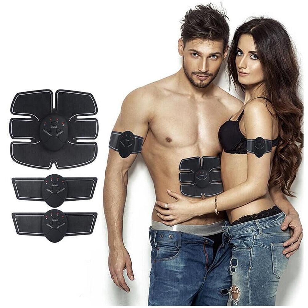 Body Slimming Massager Abdominal Muscle Training Wireless EMS Stimulator Device Gym (FH)(F80)