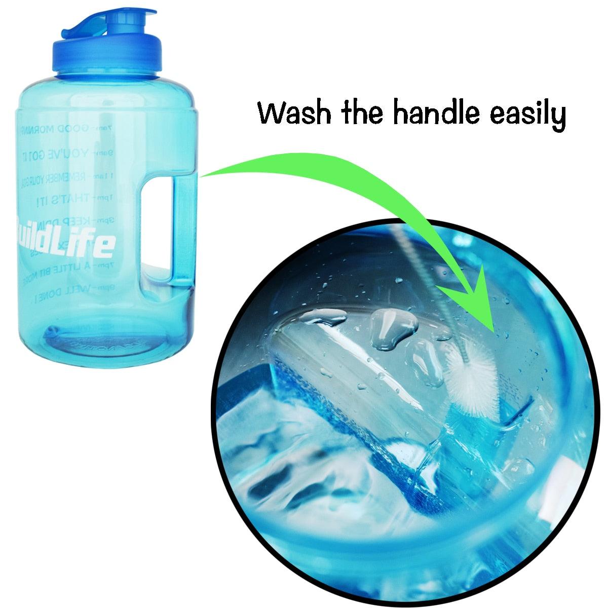New Bottle Flexible Cleaning Brush for Quifit Gallon Water Bottle Special Handle straw Cleaner Corner easy clean Wine Decanter Cup (FHB)(1AK1)(1U24)(F24)(1U101)(1U9)(F101)