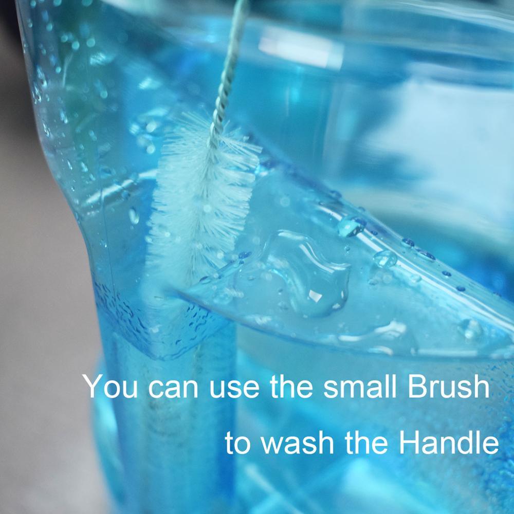 New Bottle Flexible Cleaning Brush for Quifit Gallon Water Bottle Special Handle straw Cleaner Corner easy clean Wine Decanter Cup (FHB)(1AK1)(1U24)(F24)(1U101)(1U9)(F101)
