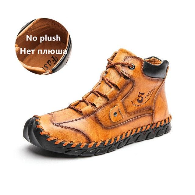 Men's Ankle Boots - Fur Warm Men's Boots - Outdoor Comfortable Men's Snow Boots (MSB4)(MSB5)(MSB4A)(F16)(F13)