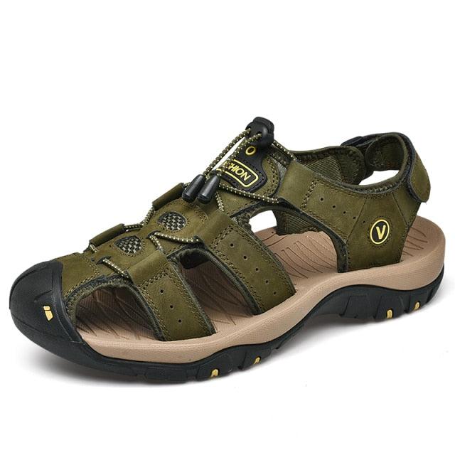 Classic Men's Sandals - Summer Comfortable Men Outdoor Sandals (MSC6)(F12)