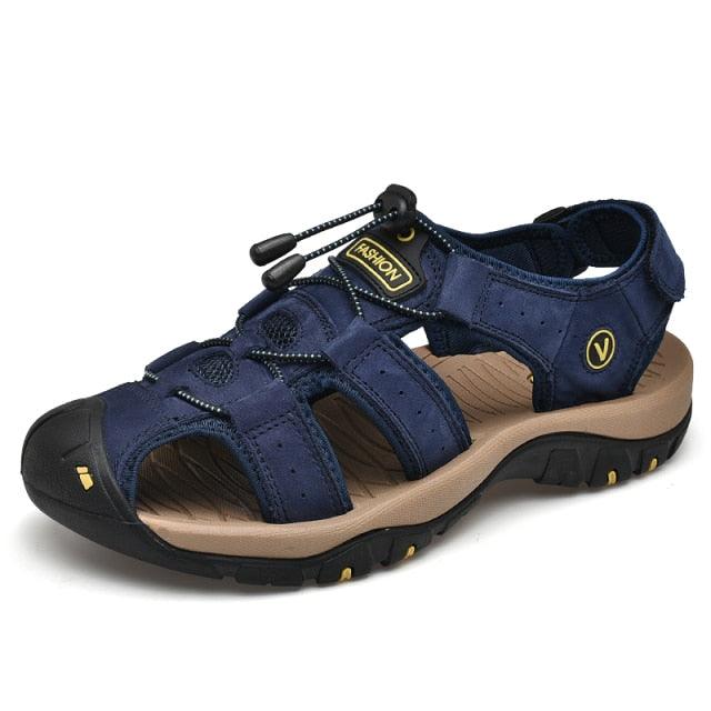 Classic Men's Sandals - Summer Comfortable Men Outdoor Sandals (MSC6)(F12)