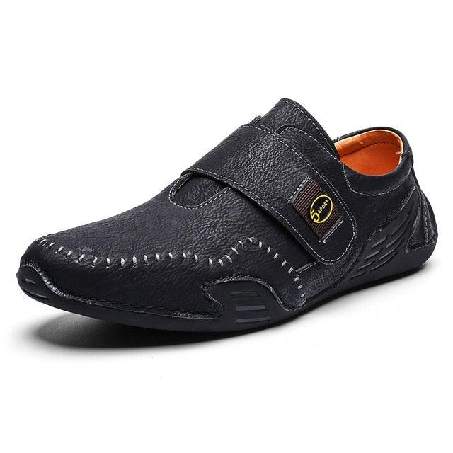 Split Leather Men Loafers Breathable Casual Driving Oxfords Shoes (MSC2)(MSC2A)(MSC4)