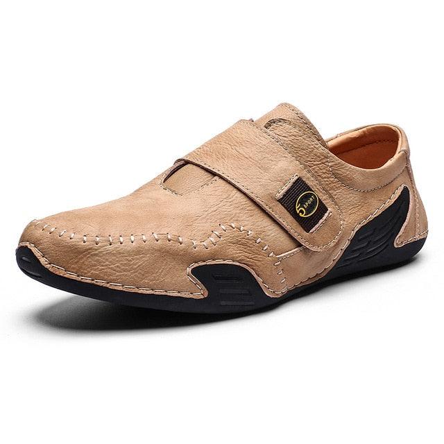 Split Leather Men Loafers Breathable Casual Driving Oxfords Shoes (MSC2)(MSC2A)(MSC4)
