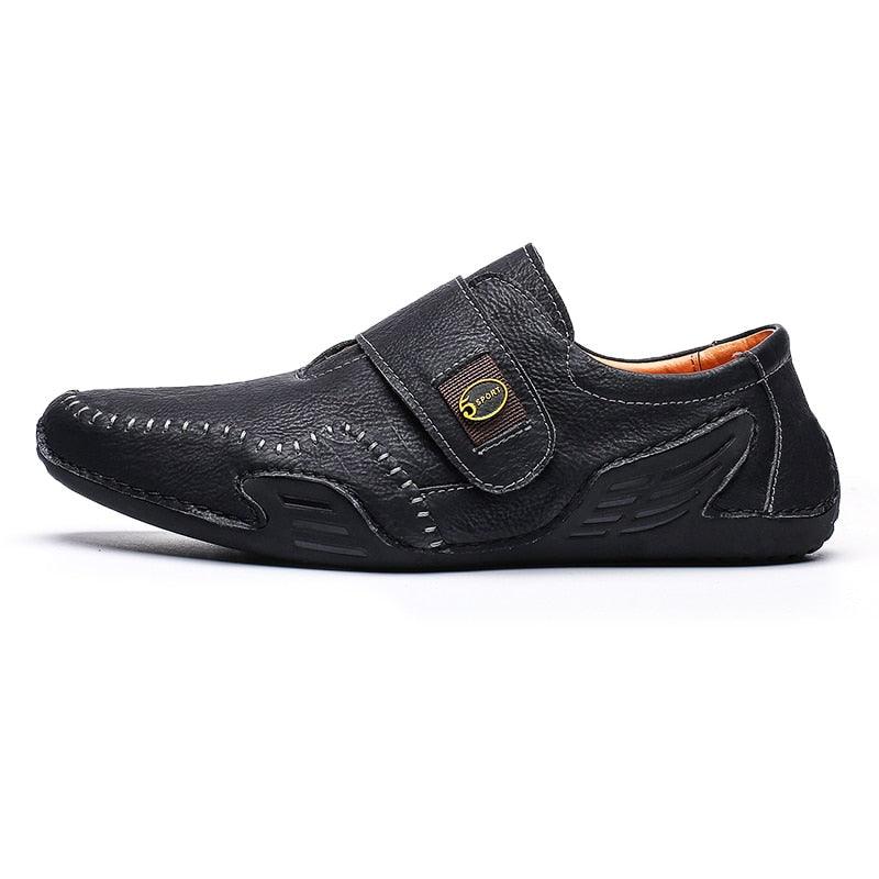 Split Leather Men Loafers Breathable Casual Driving Oxfords Shoes (MSC2)(MSC2A)(MSC4)