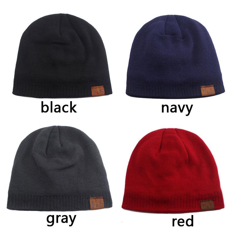 Great Beanies - Men Knitted Hat - Winter Beanie Hat - Thick Warm Bonnet Men's Winter Cap (MA8)