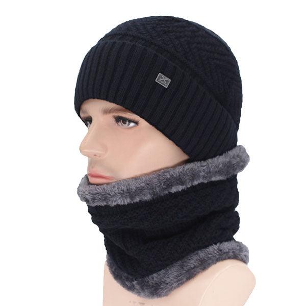 Trending Beanies -Men's Winter Hats & Scarf - Knitted Winter Beanie Hat (D17)(MA8)