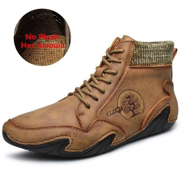 Trending Winter Men Snow Boots -Men's Ankle Boots - Warm Fur Winter Fashion (D13)(MSB2)(MSC3)(MSB5)(MSB4A)