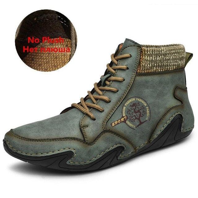 Trending Winter Men Snow Boots -Men's Ankle Boots - Warm Fur Winter Fashion (D13)(MSB2)(MSC3)(MSB5)(MSB4A)
