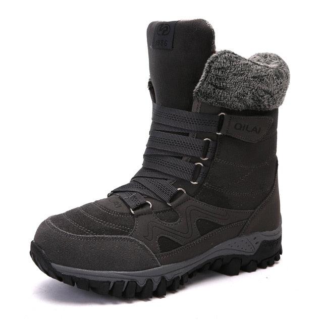 Great Women's Winter Snow Boots - Fur Women Waterproof Ankle Boots - Slip on Warm Plush Boots (D38)(D85)(BB1)(BB5)