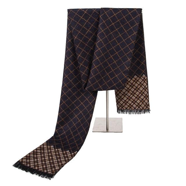 Men's Warm Scarf - Fashion Winter Scarf - Solid Style Formal Business (MA7)(F103)