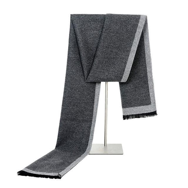 Men's Warm Scarf - Fashion Winter Scarf - Solid Style Formal Business (MA7)(F103)