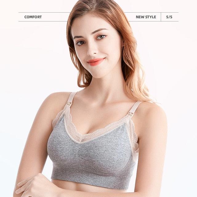 Fashion Breastfeeding Maternity Nursing Bra - Pregnant Women Bra - Baby Feeding Underwear Lace (D6)(3Z2)(5Z2)
