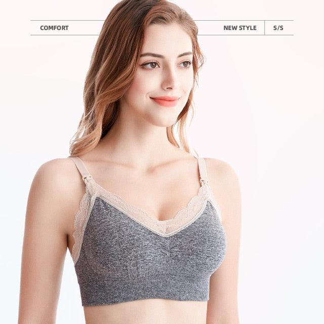 Fashion Breastfeeding Maternity Nursing Bra - Pregnant Women Bra - Baby Feeding Underwear Lace (D6)(3Z2)(5Z2)