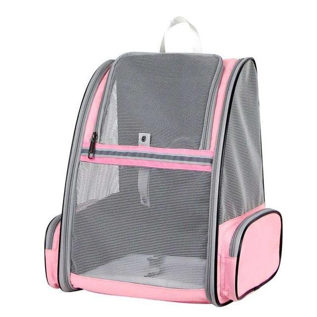 Breathable Cat Carrier Bag - Puppy Cat Backpack Cats Box Cage - Small Dog Pet Travel Carrier Handbag (5LT1)(F106)